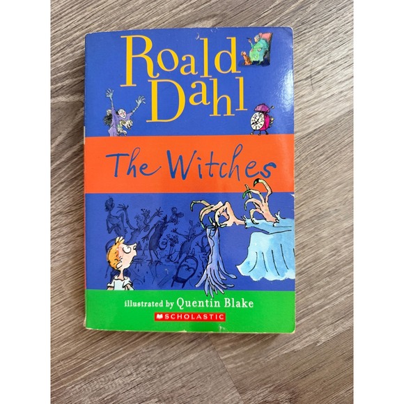 Scholastic Other - The Witches Roald Dahl Quentin Blake Scholastic Paperback Childrens Fantasy Book